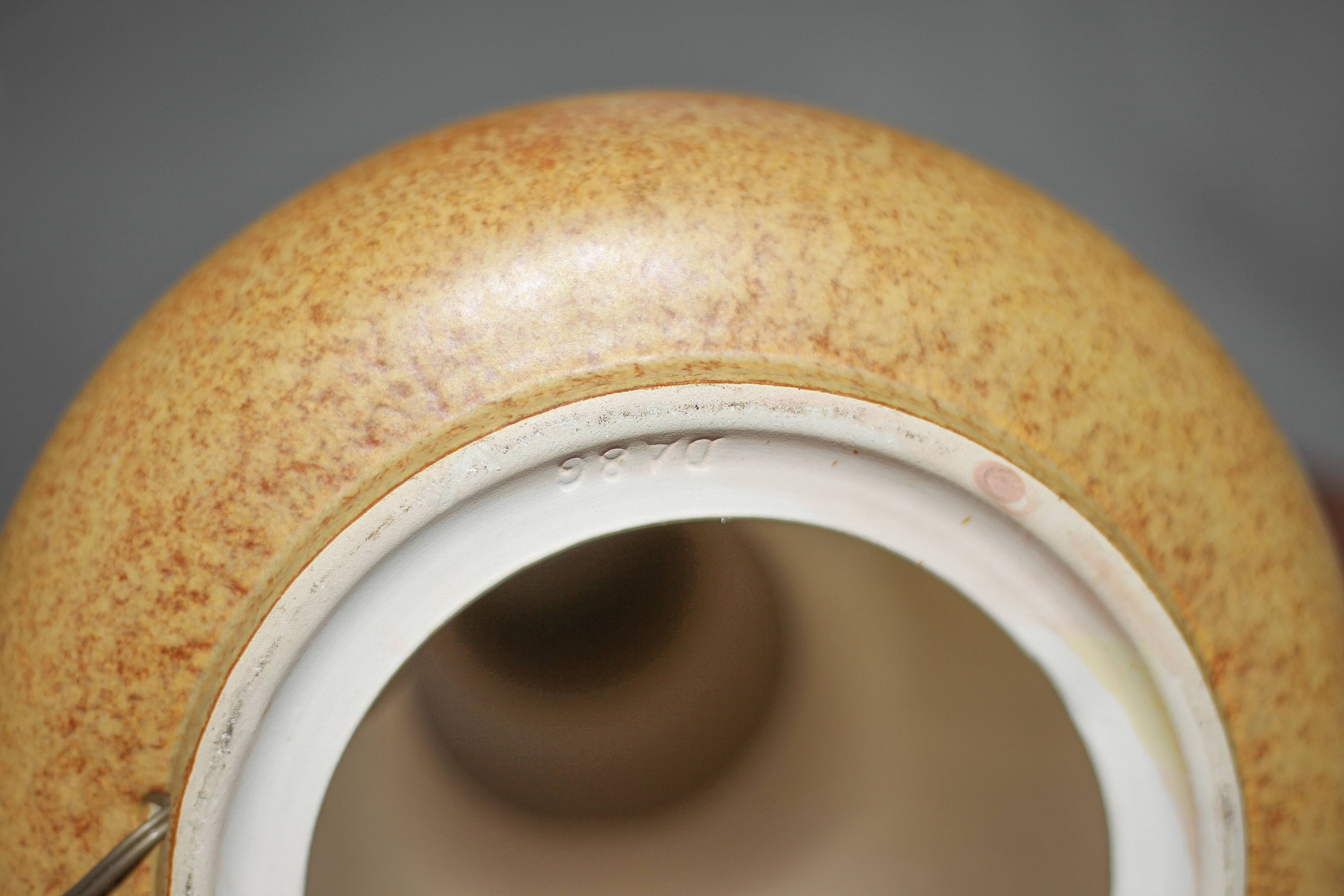 Large ceramic lamp, Vintage floor lamp, ceramic floor lamp