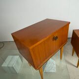 Pair of Scandinavian bedsides