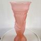 Art Deco pink hand vase