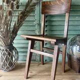 Solid wood chair
