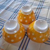 Lot de 3 bols Sarreguemines