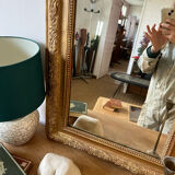 Louis Philippe style mirror gilded