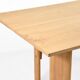 Solid wood dining table unique pieces in oak