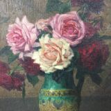 Still life bouquet, P Perrette