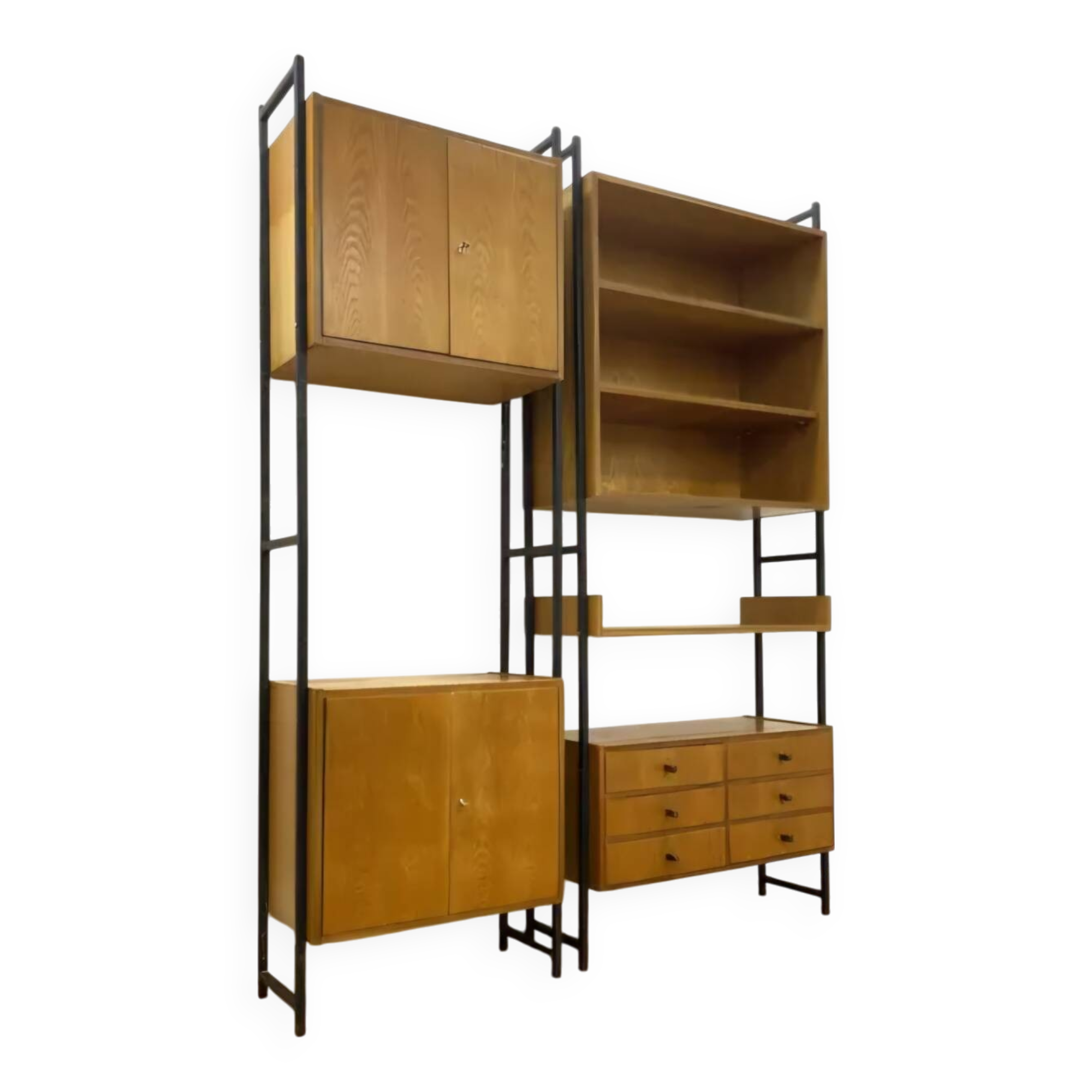 Drevotàr storage unit, Czech vintage 1960s