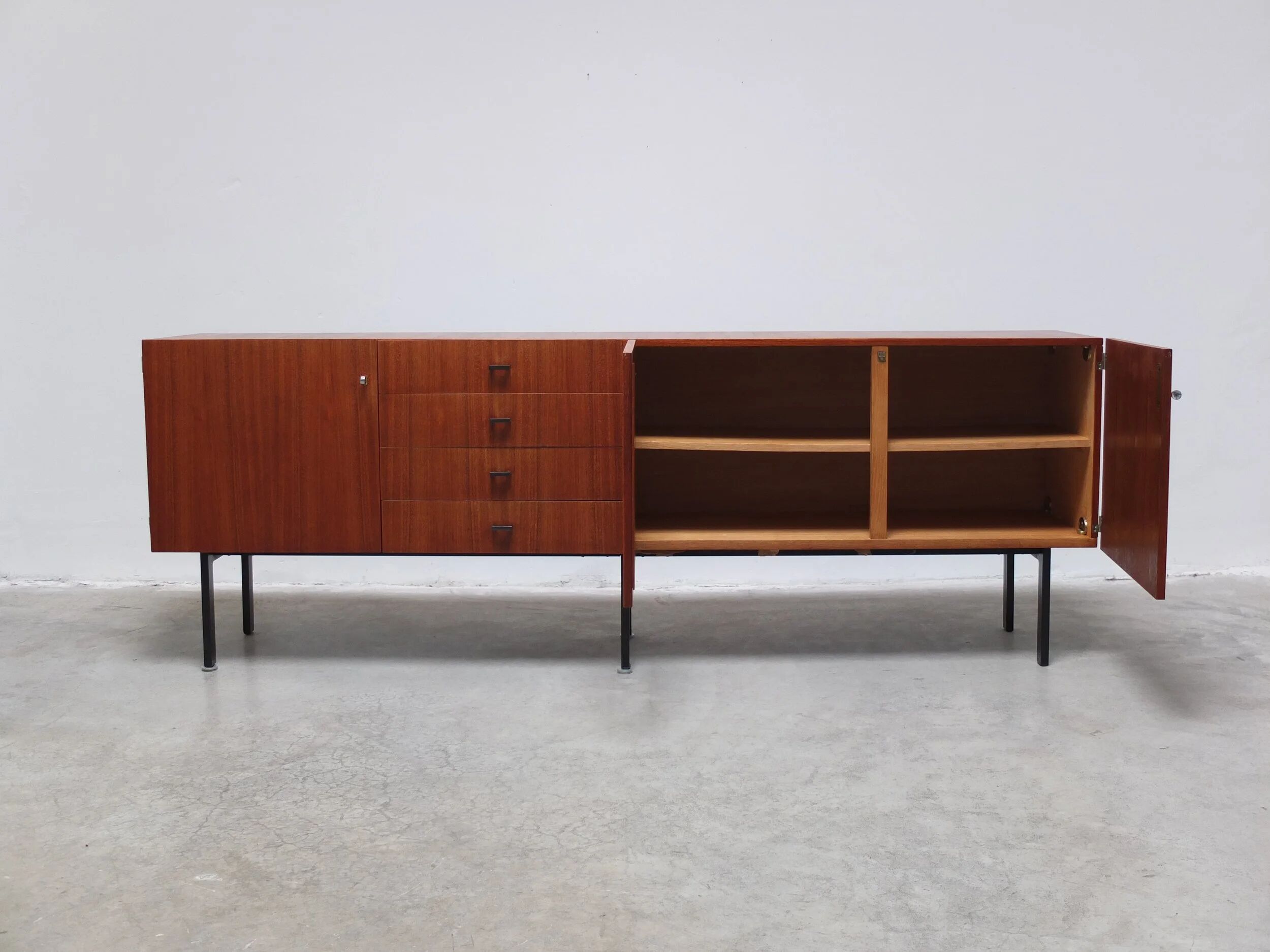 Belgian modernist sideboard by Roger De Winter for E.M.Y., 1960s