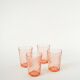 lot de 4 verres à eau, Rosaline, 1970