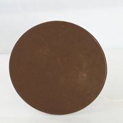 Vintage ceramic & steel lamp 1970