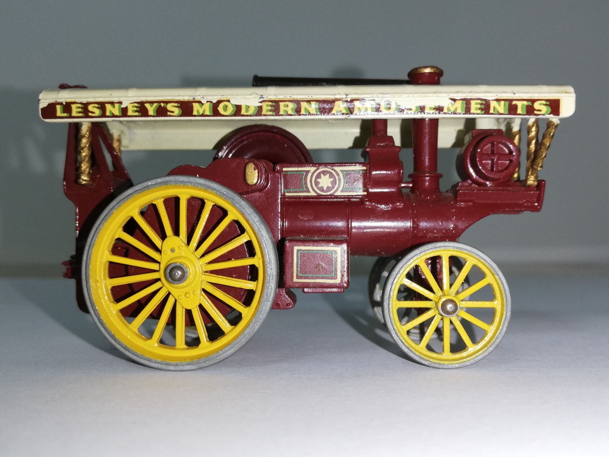 Tracteur à vapeur Matchbox Fowler Big Lion