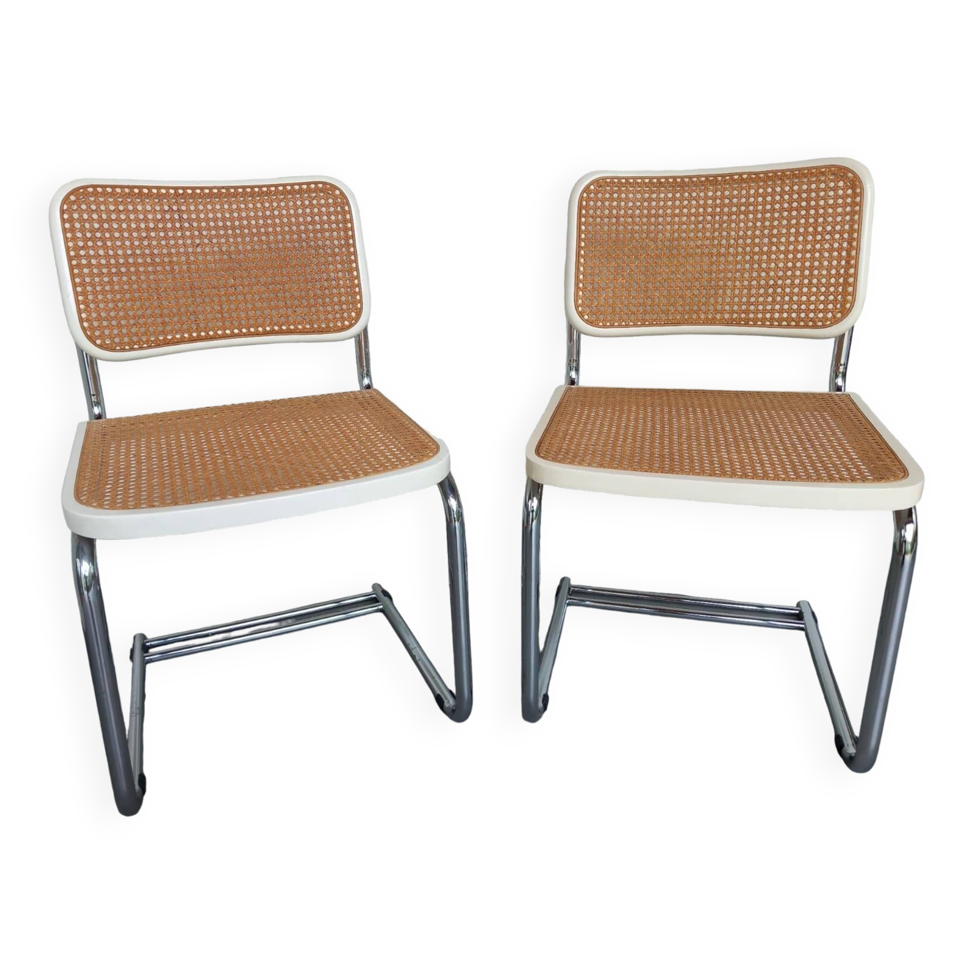 A pair of Italian chairs from the 1980s