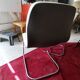 Ensemble de 6 chaises plus 1 fauteuil strafor année 70
