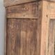 Armoire lingère vaisselier bois grillagée