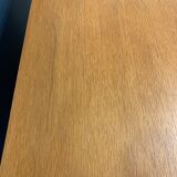 Vintage wood/wicker cabinet