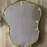 Baroque style mirror of the 70s - 62x46cm