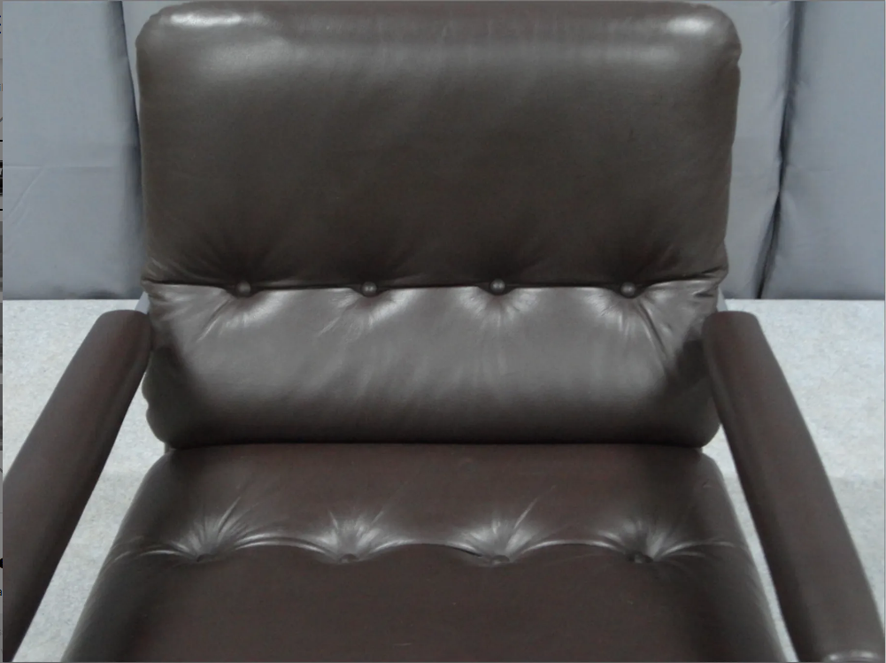 Leather armchair 1970