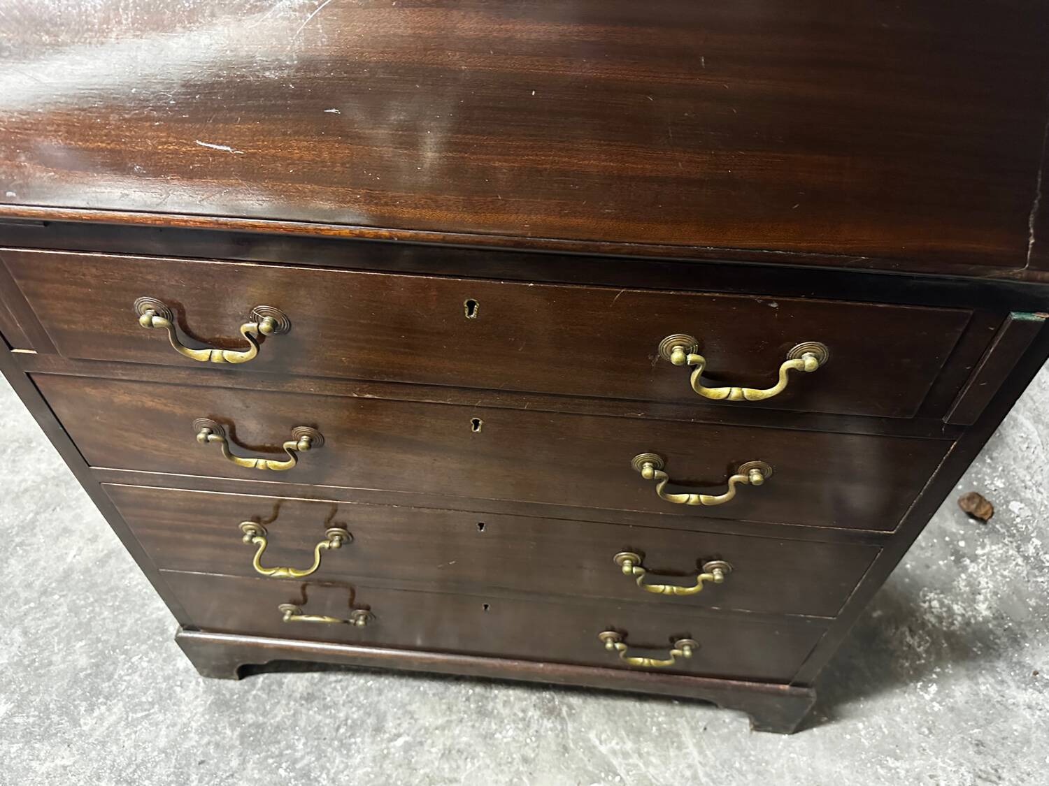 Writing desk in mahogany - Great Britain early 20th century