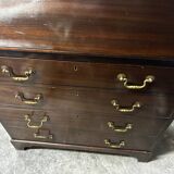 Commode scribane en acajou - grande bretagne début xx e