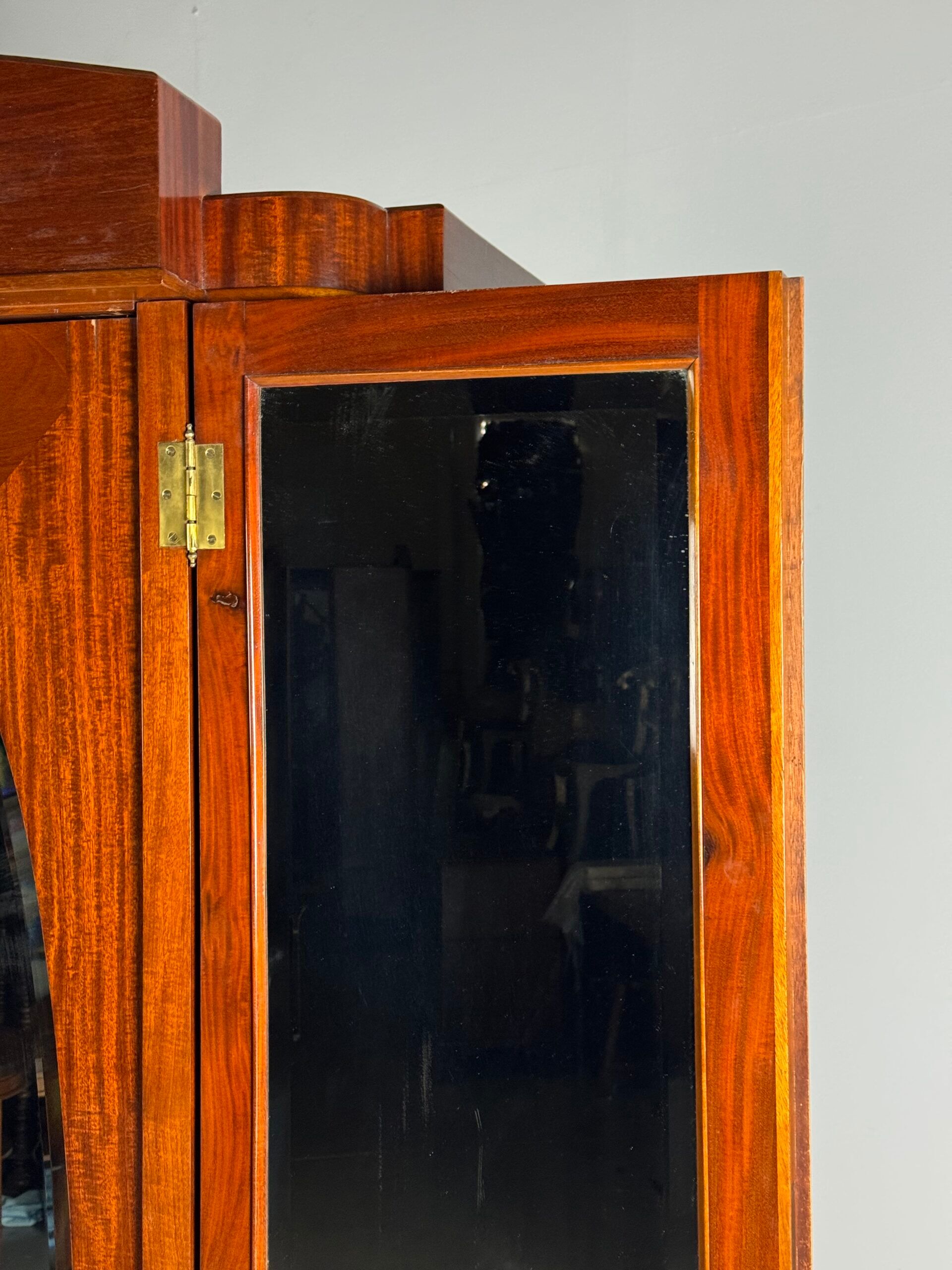 Art Deco wardrobe with mirrors