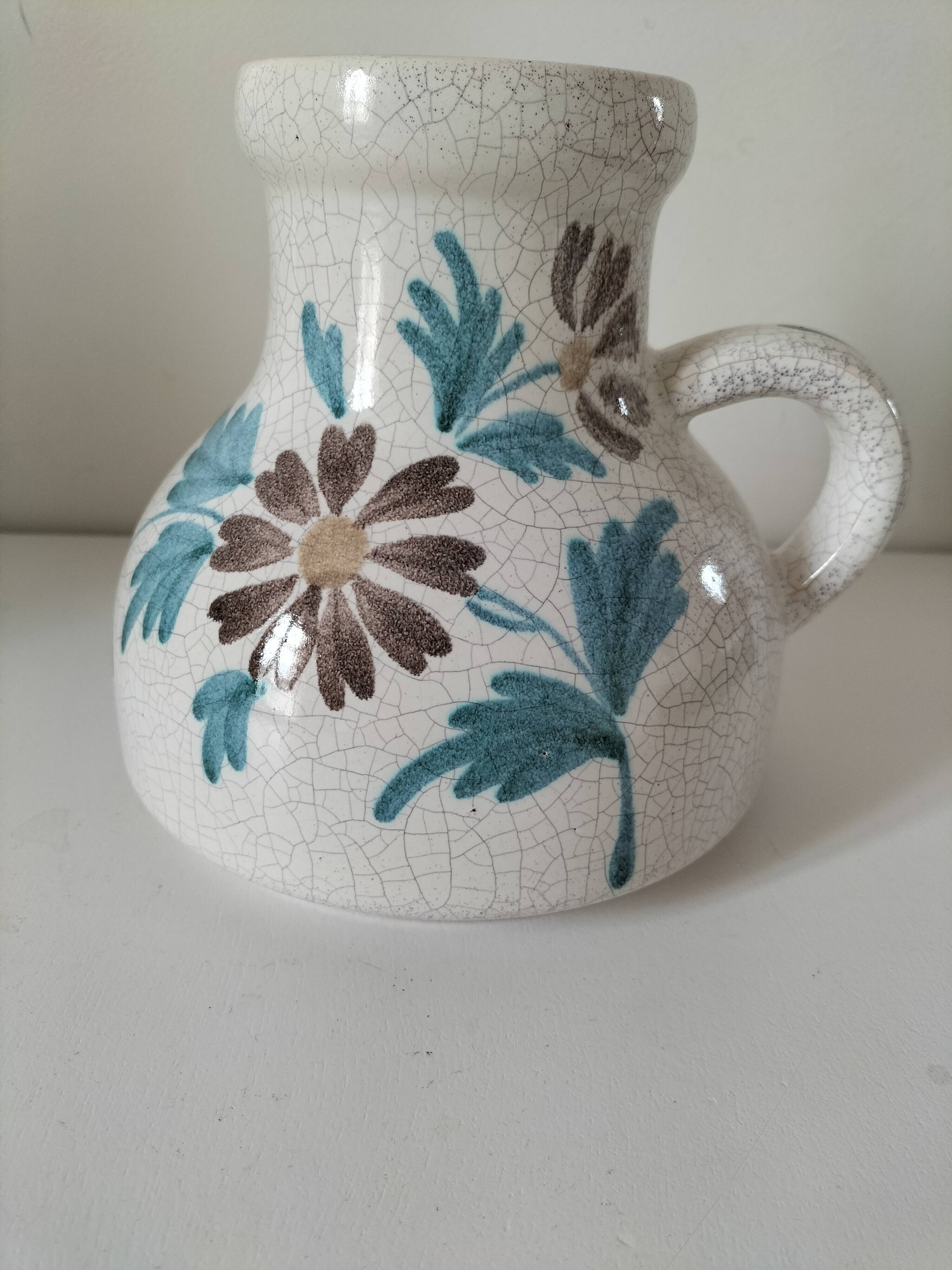 Large Saint-Clément pitcher with cracked charm