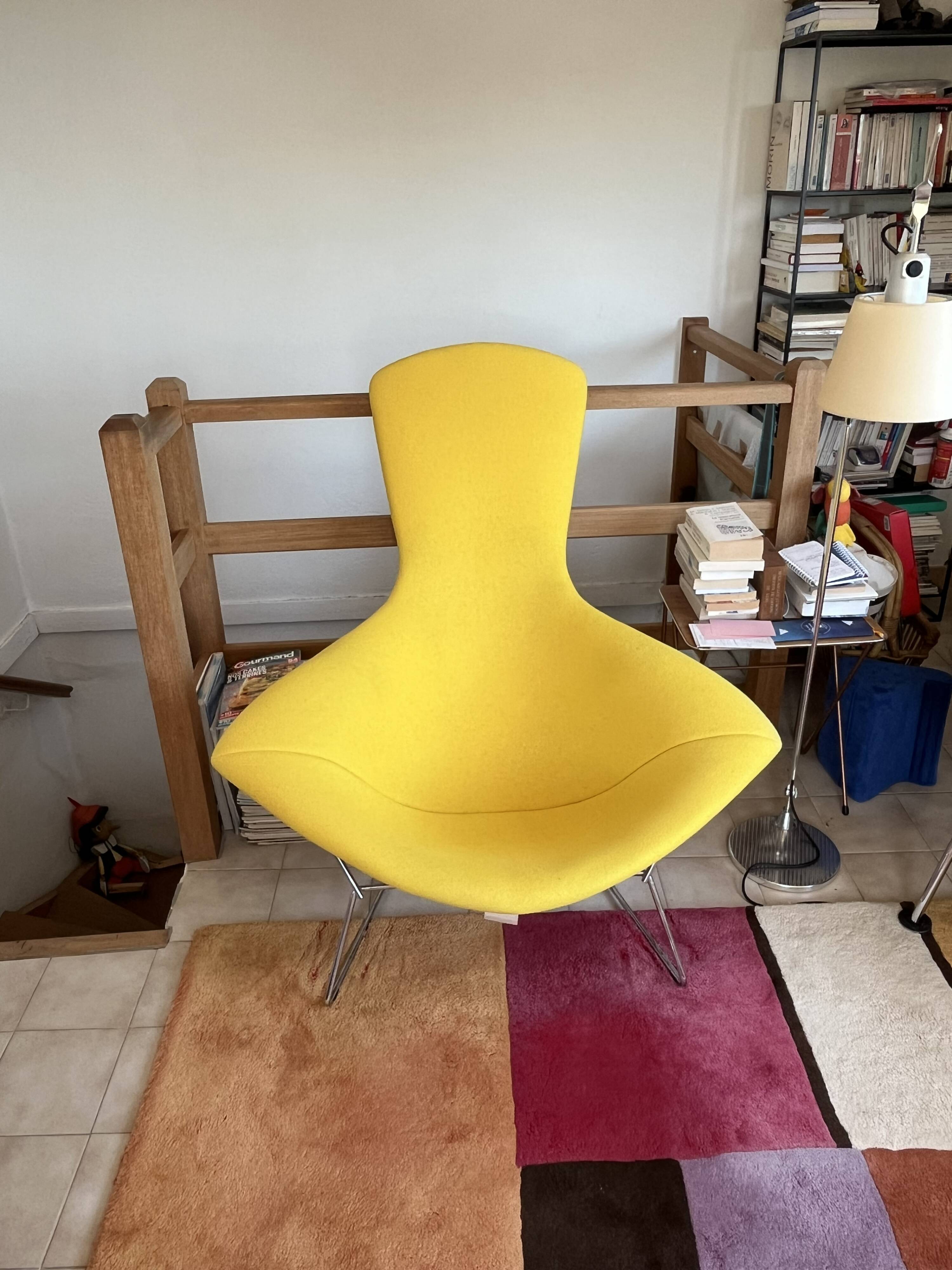 Bird Chair et repose-pieds de Harry Bertoia pour Knoll