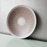 Vintage pottery decoration bowl Poole England, 1950