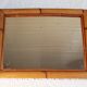 Miroir bambou et rotin vintage 38x48cm