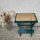 Folding stool in vintage canning