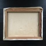 Abstract landscape painting