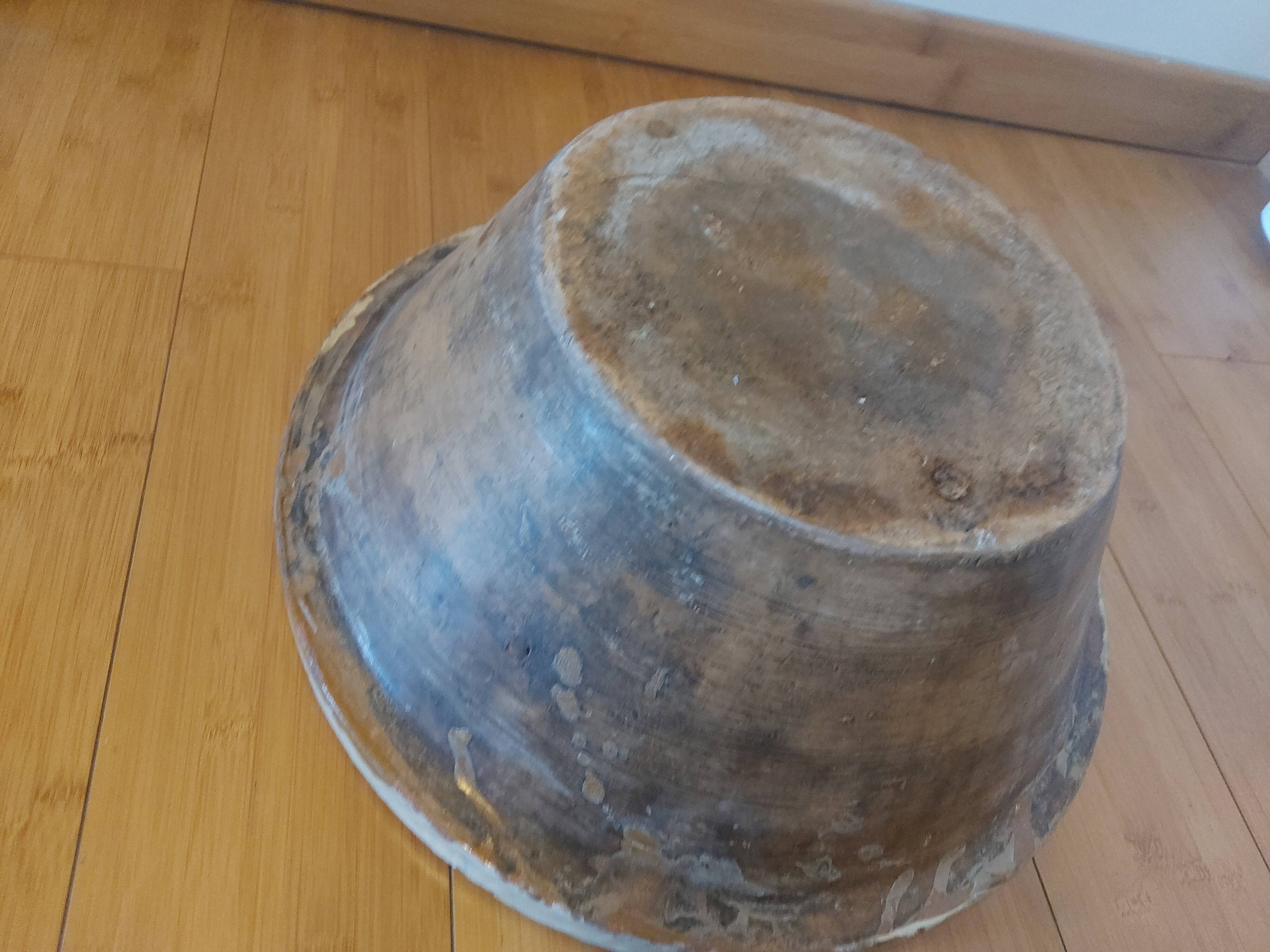 Provencal glazed terracotta tian