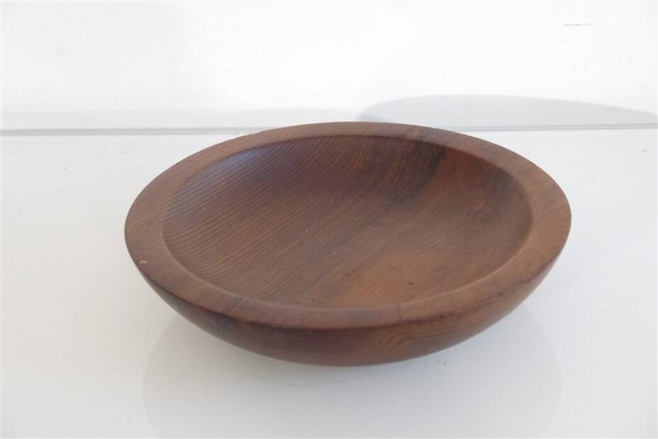 Vintage Scandinavian teak pocket emptier