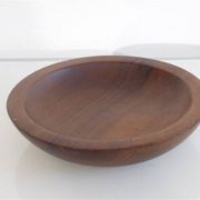 Vintage Scandinavian teak pocket emptier