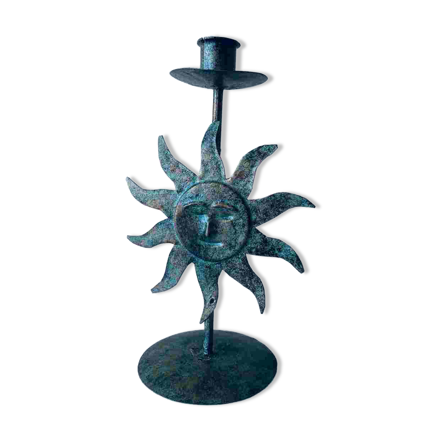 Sun candle holder
