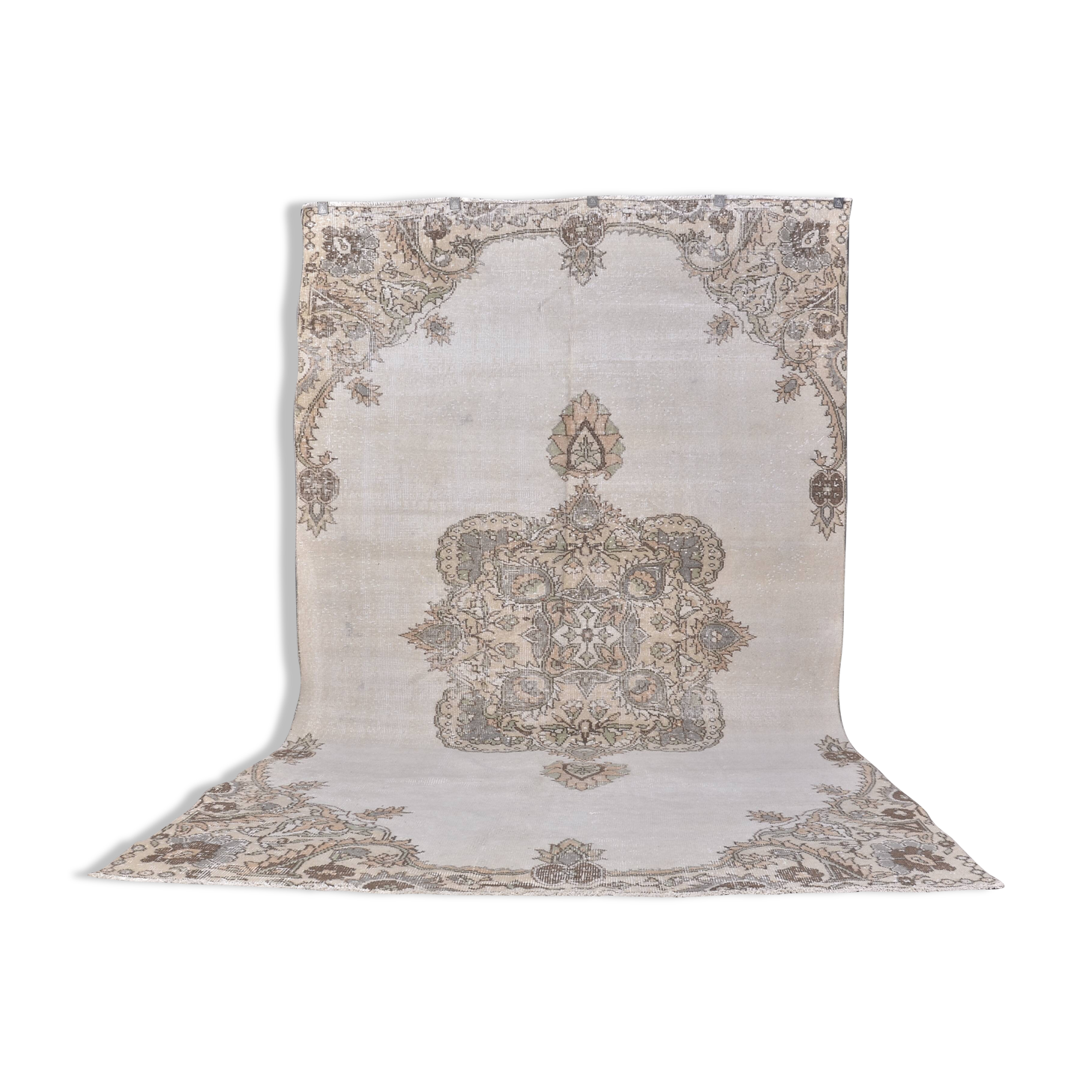Oushak Anatolian Floral Carpet sku 1321