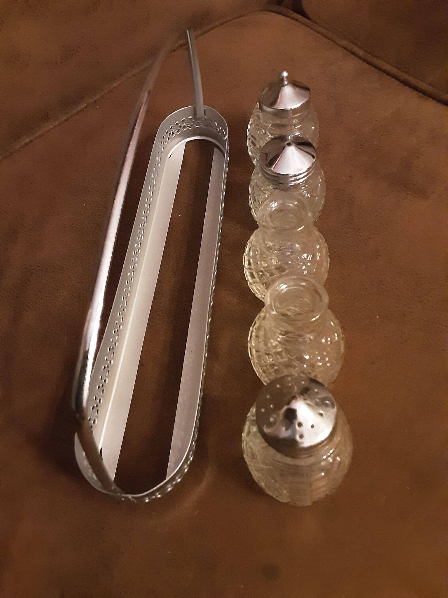 Vintage condiment set