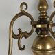Pair of antique wall sconces in 20th-century Baroque style.