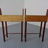 Danish Teak Nightstands, 1960s, Set of 2