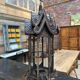 Handcrafted teak cage