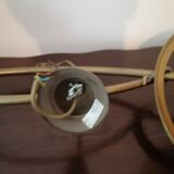 Lampe de billard en laiton et verre