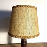 Vintage wooden base lamp
