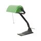 Lampe de bureau Bauhaus Notary Lamp Erpe Modèle 52 Émail vert