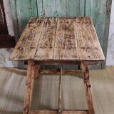 Table de chalet art populaire