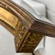 Console étagère vintage 'or' etagere avec verre miroir