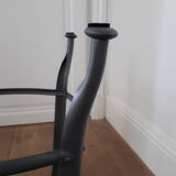 Industrial stool in crude steel