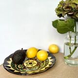 Decorative plate Faïencerie St Jean de Bretagne 1960