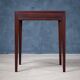 Side Table with Drawer in Rosewood by Severin Hansen for Haslev Møbelsnedkeri, 1950s