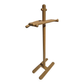 Vintage wooden valet clothes stand dressboy