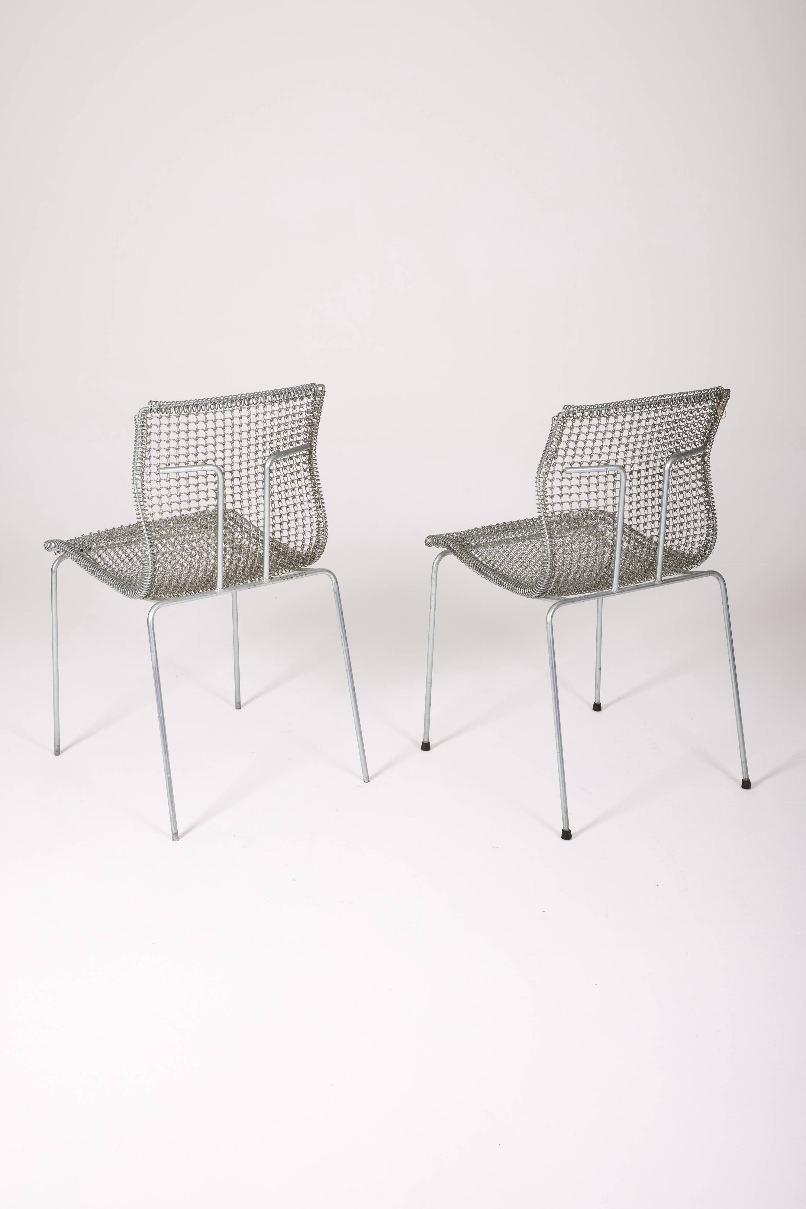 Pair of chairs "Rascal" by Niall O'Flynn for T Spectrum, 1990s, Holland