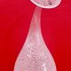 Vase soliflore verre design de la maison  J-Line   26 cm