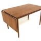 Teak leaf dining room table, Sweden, 1950s