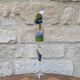 Champagne flute Paul Nagel collection Rêveries model Papillon hand-painted